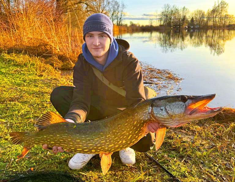 Marcel Kilian Hecht 98 cm 8 kg Ulrichsee.