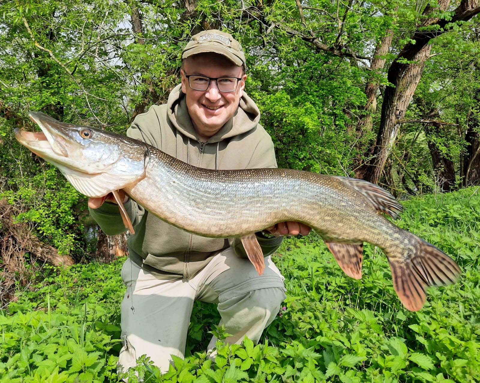 Arrmin Tuchan Hecht 92 cm 12 Pfund Rednitz